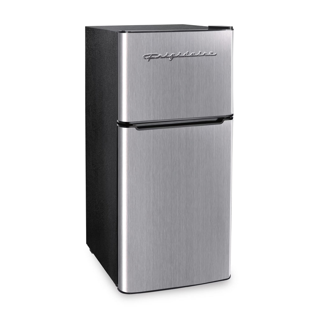 2026 NewFrigidaire, 4.5 Cu. ft., 2 Door Compact Refrigerator-Chrome Trim, EFR451, Platinum