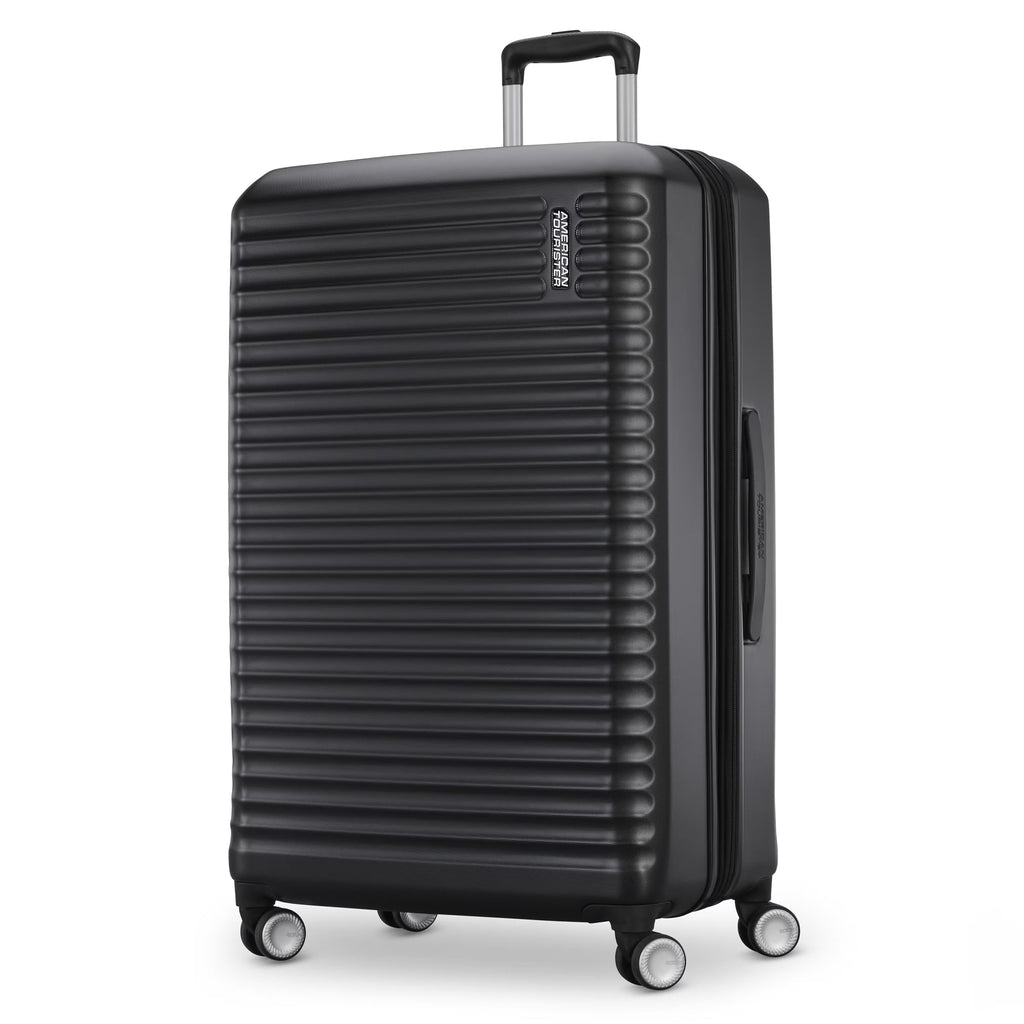 2026 NewAmerican Tourister Stratum 3.0 Large Hardside Checked Suitcase with Spinner Wheels - Black