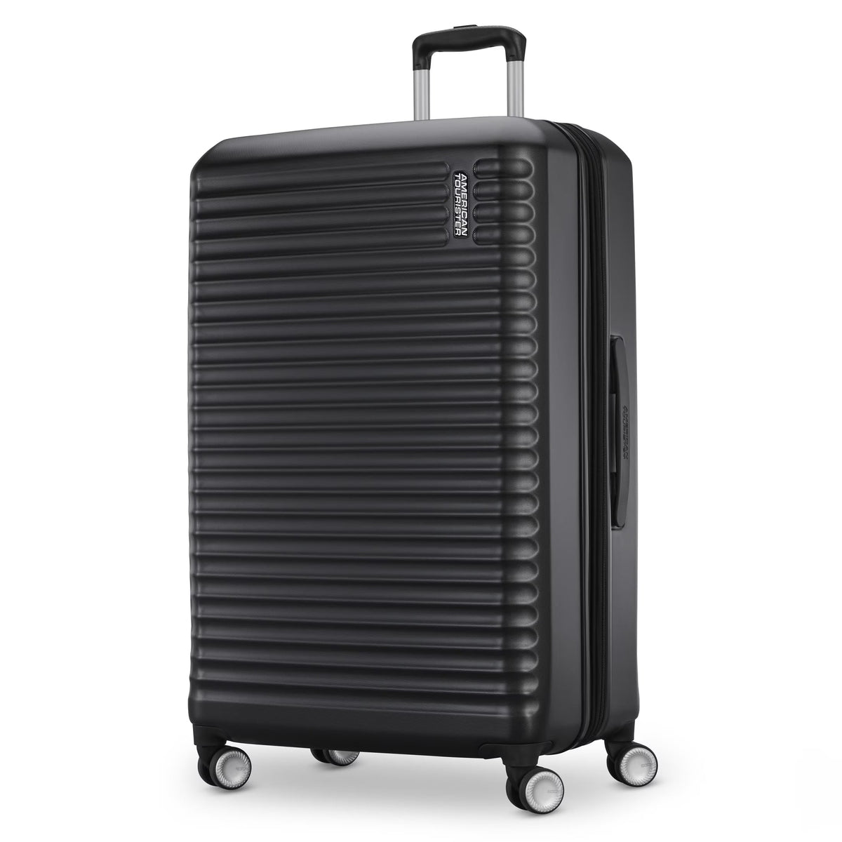 2026 NewAmerican Tourister Stratum 3.0 Large Hardside Checked Suitcase with Spinner Wheels - Black