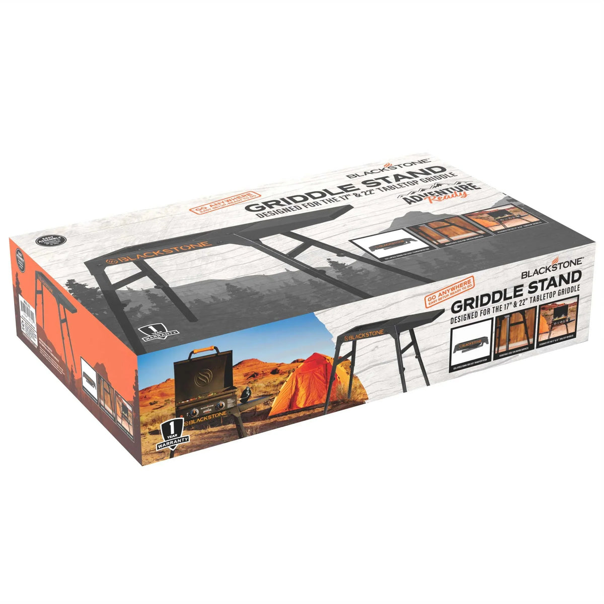 2026 NewBlackstone Portable Griddle Grill Stand - Fits 22" and 17" Tabletop Models