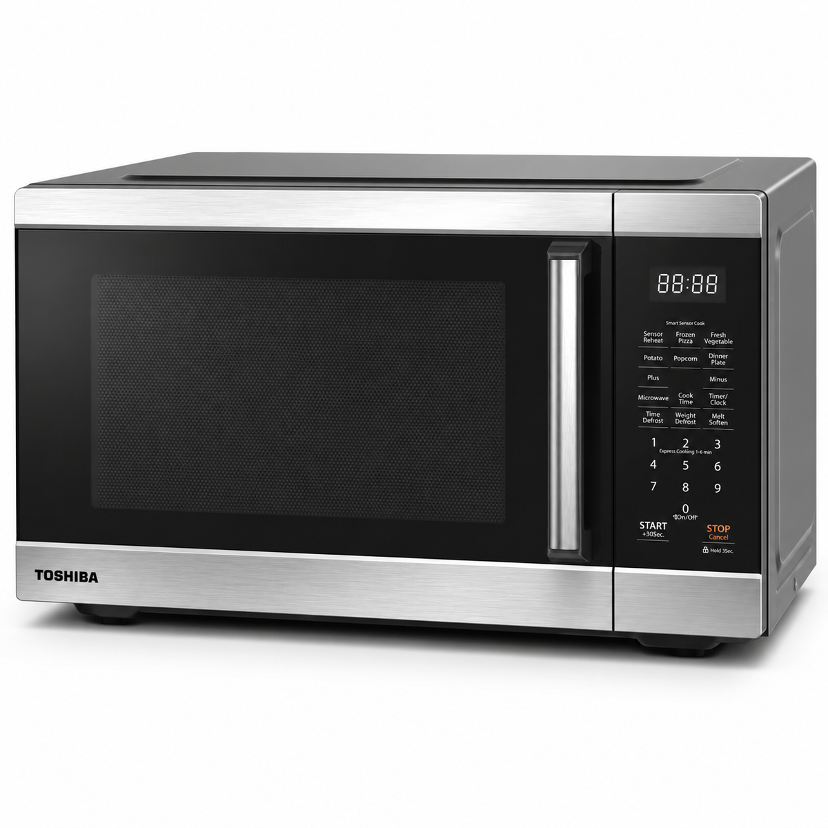 Toshiba 2.2 cu. ft. 24.4'' Microwave Oven in Stainless Steel