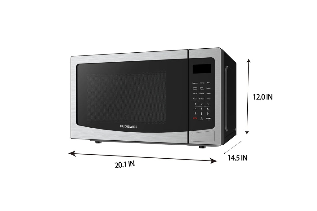 2026 NewFrigidaire, 1.1 Cu. Ft. Countertop Microwave Oven, EMW1134, Stainless Steel