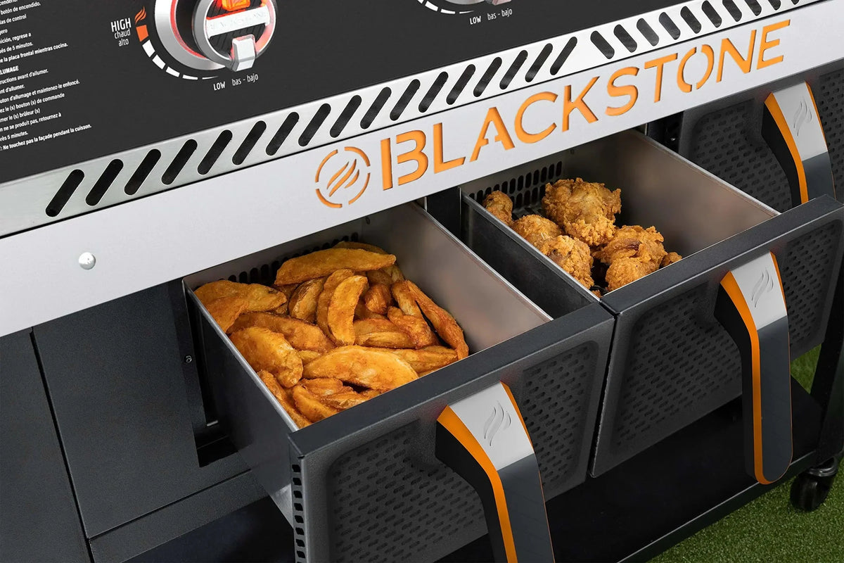 2026 NewBlackstone 4-burner hob and air fryer combination – 36 inch