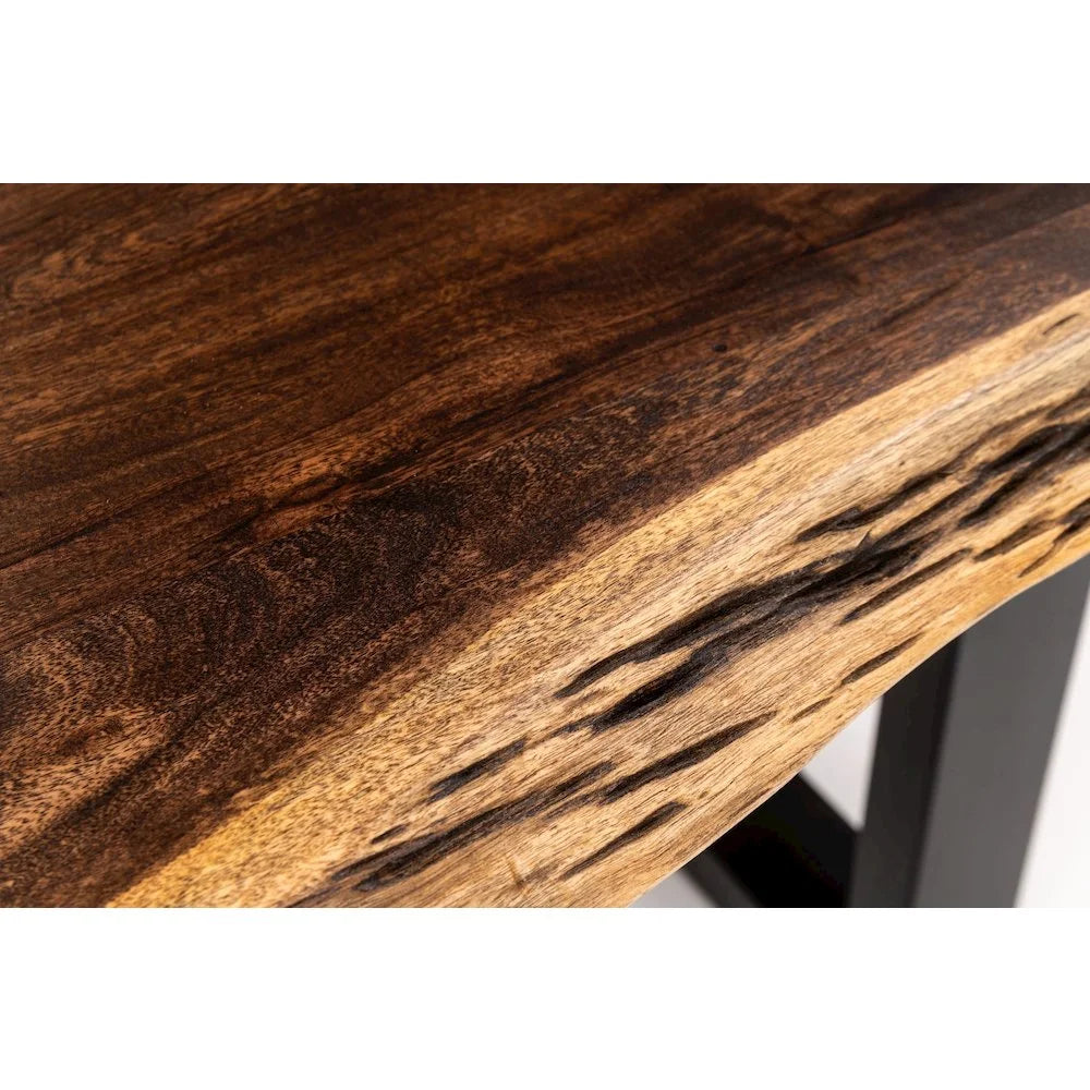 2026 New Modrest Taylor 102" Modern Solid Wood Dining Table in Dark Wood