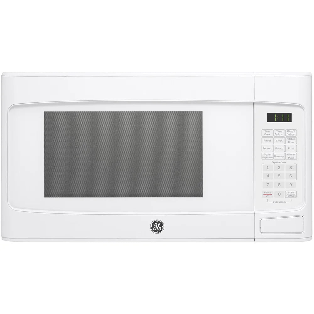 2026 NewGE GCST11N1WSS 1.1 cu. ft. Countertop Microwave Oven 950 Watts Stainless Steel Bundle with 2 YR CPS Enhanced Protection Pack