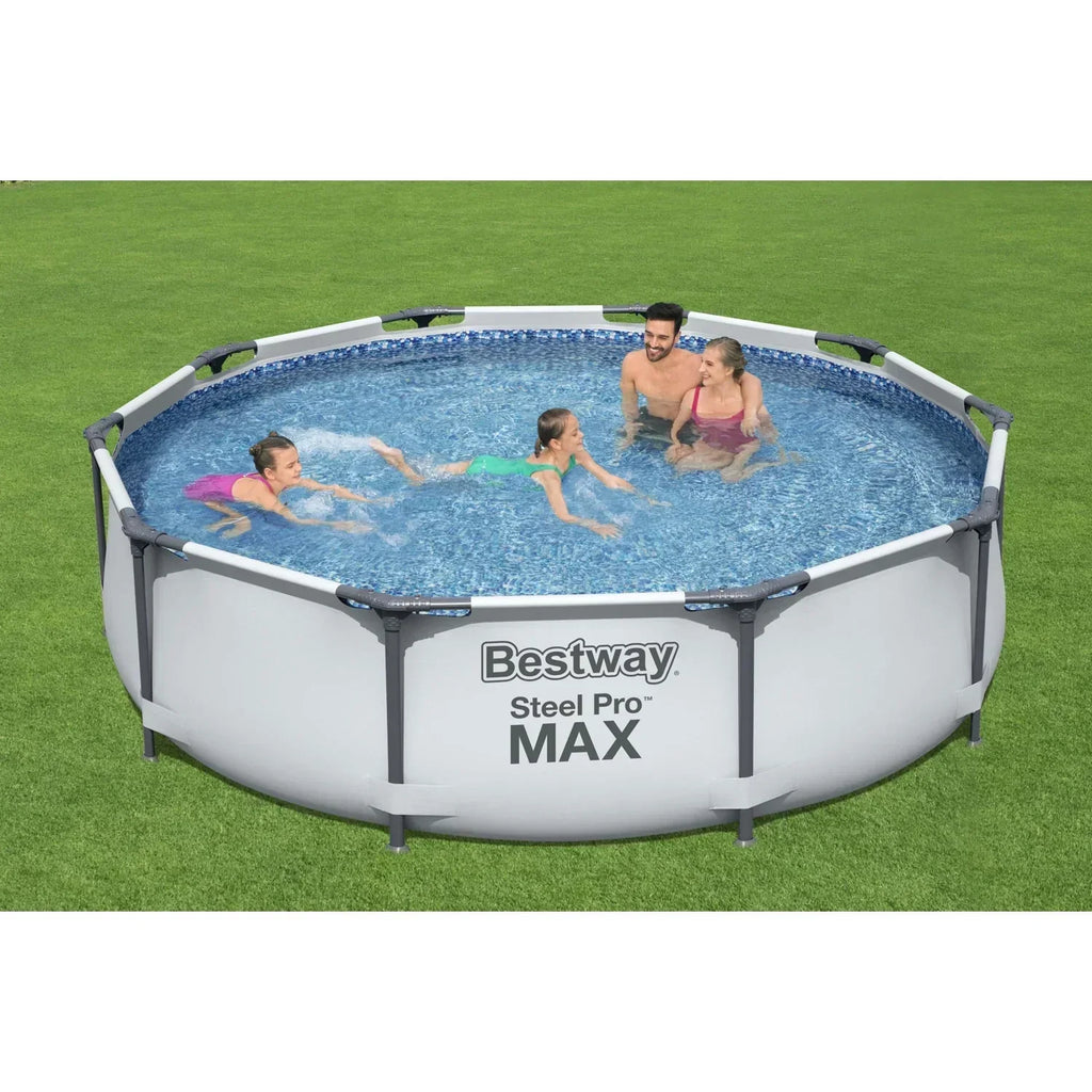 2026 NewBestway Steel Pro MAX 10' x 30" Above Ground Pool Set Round