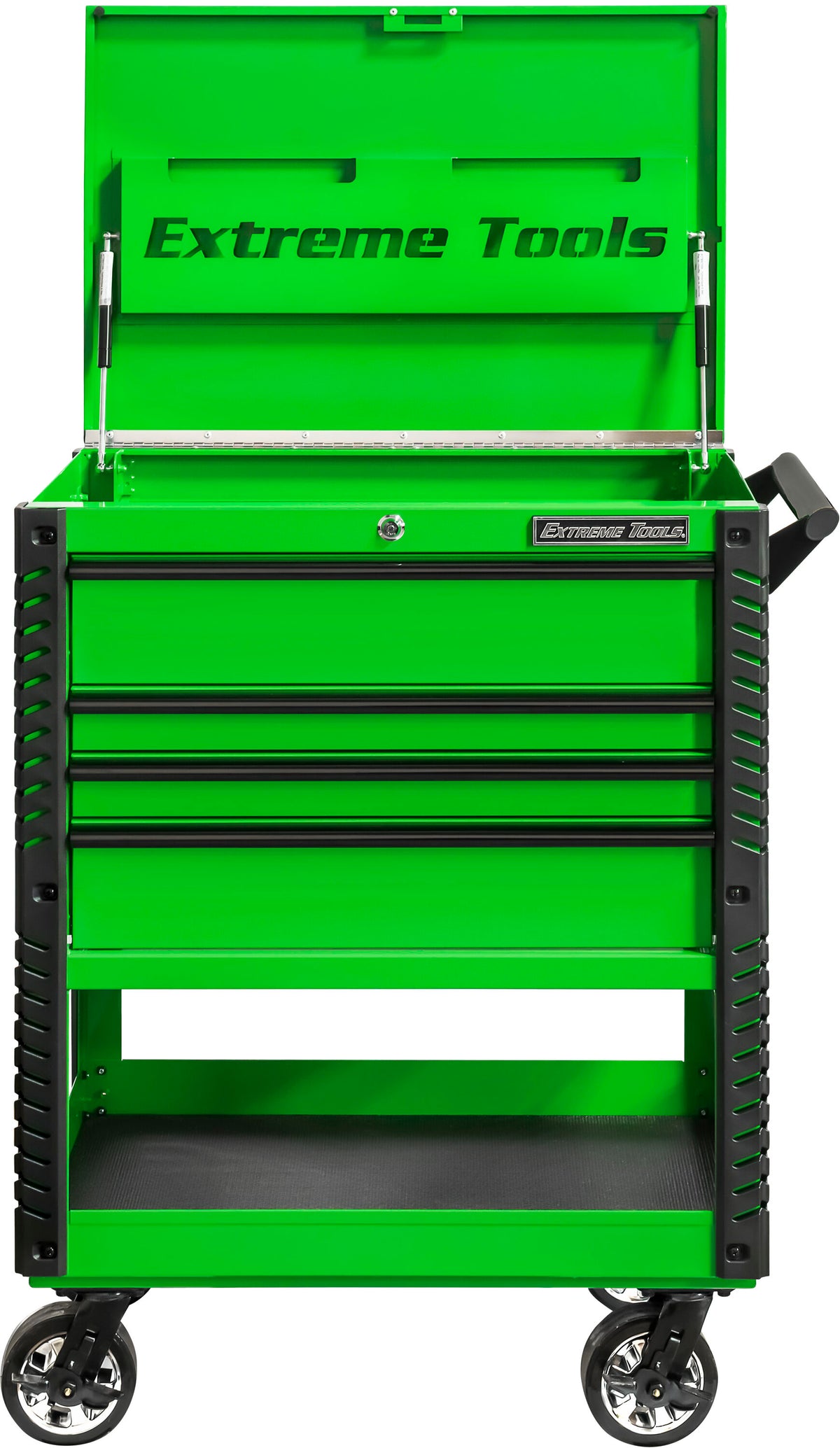 Extreme Tools EX Tool Cart Series 33-in W x 44.25-in H 4 -Drawer Steel Rolling Tool Cabinet ( Green )