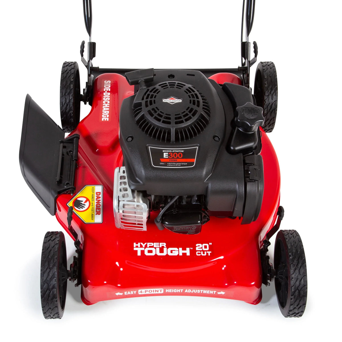 2026 NewHyper Tough 20-inch 125cc Gas Push Mower with Briggs & Stratton Engine (Assembly Details: 46.9 lbs; 22.10-inch Height)