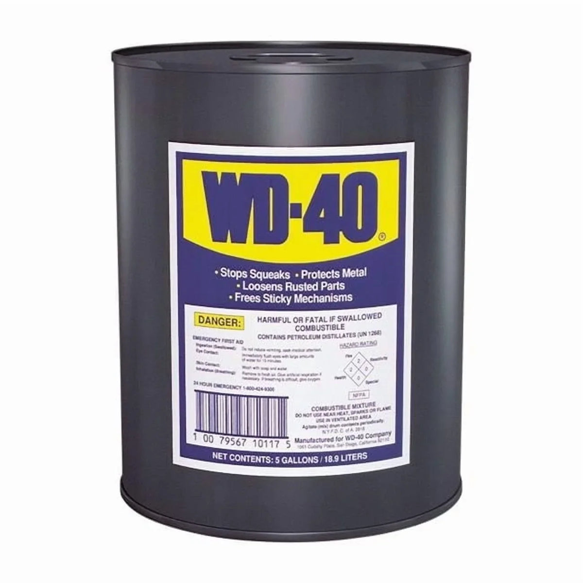2026 NewWD-40 5 Gal. Liquid Multi-Purpose Lubricant 49012