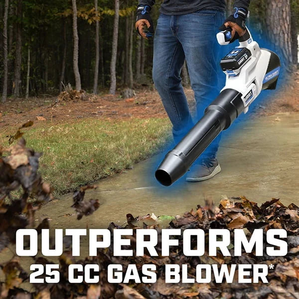 2026 New40-Volt Cordless SUPERCHARGE Brushless 650 CFM Blower (1) 5.0 Ah Lithium Ion Battery