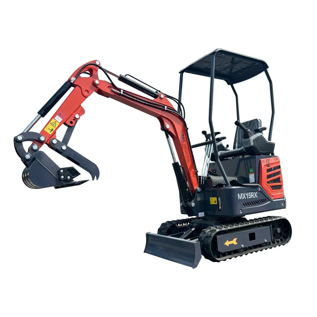 2026 NewAGT 1 Ton, 13.5HP RATO Engine Mini Excavator | MX15RX