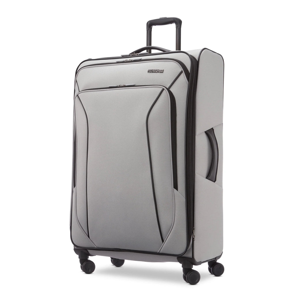 2026 NewAmerican Tourister X-Lite 3-Piece Luggage Set with Spinner Wheels - Light Grey
