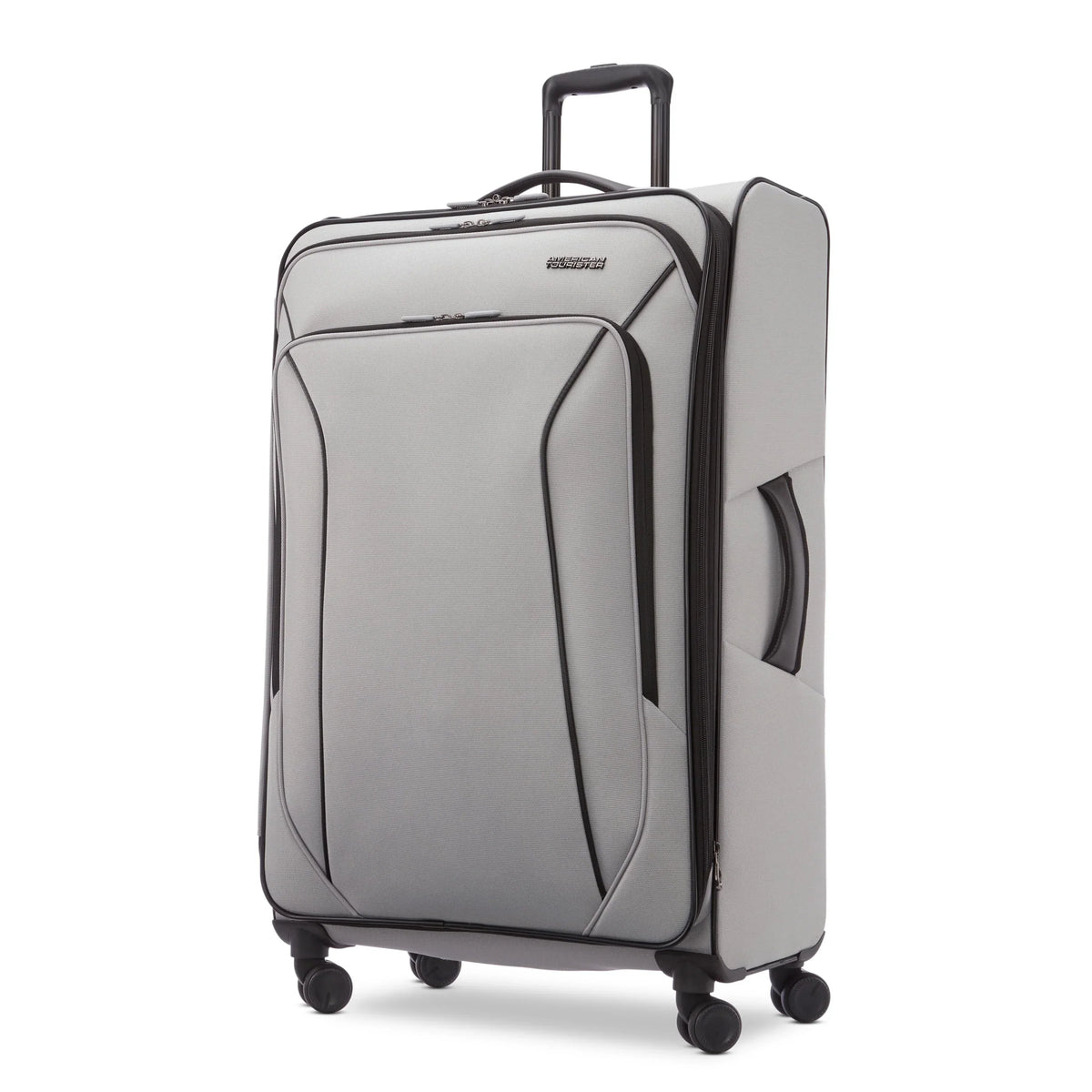 2026 NewAmerican Tourister X-Lite 3-Piece Luggage Set with Spinner Wheels - Light Grey