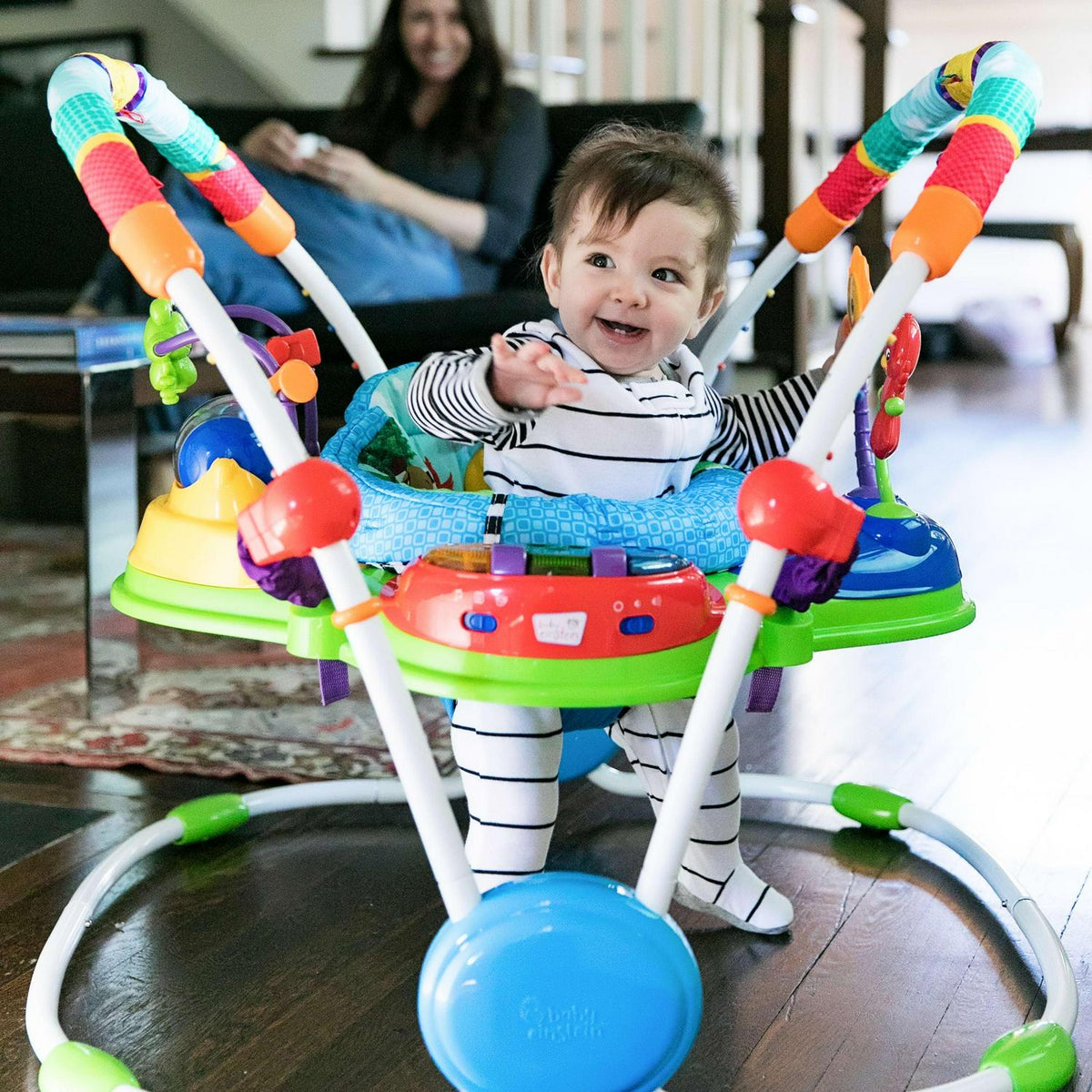 2026 NewBaby Einstein Neighborhood Friends Activity Jumper with Lights and Melodies
