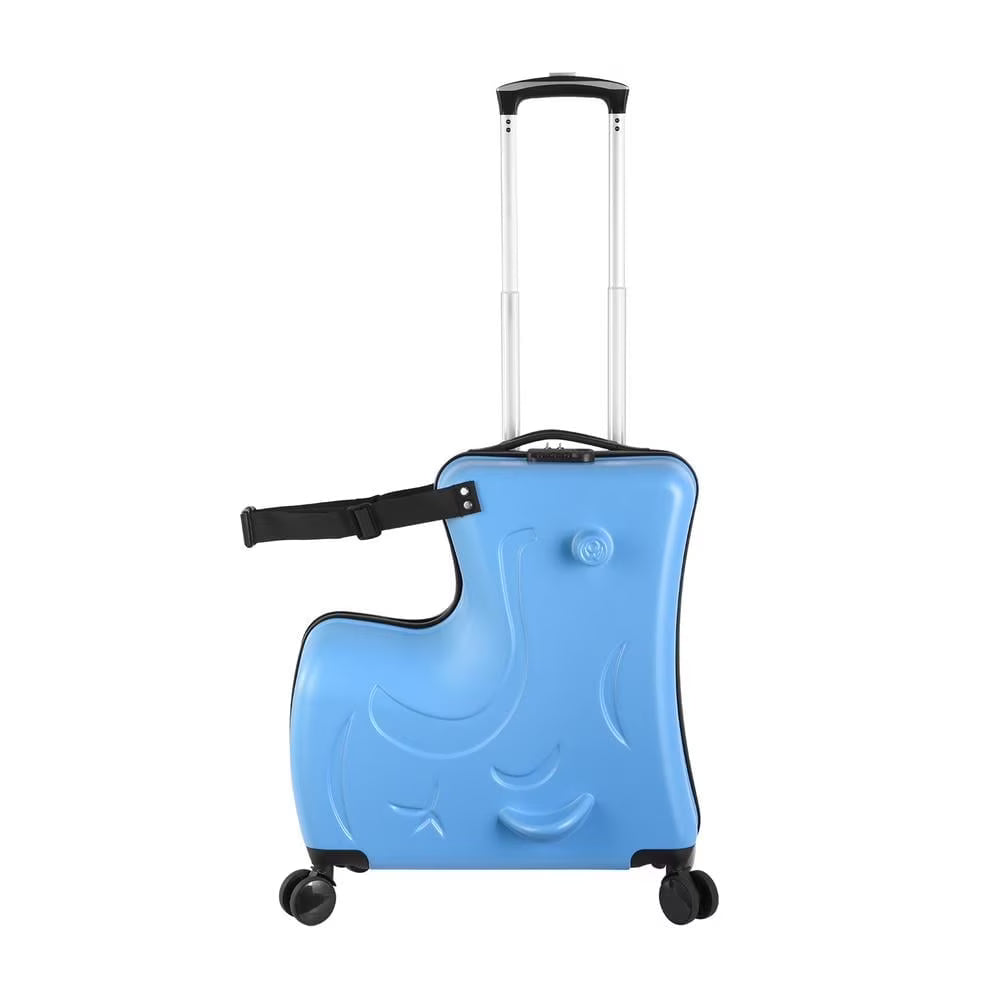 2026 NewTOHU Kids Luggage, Kids Ride-on Luggage with Spinner Wheels Suitcase, Kid's Ride-On Suitcase Help Your Child Relax