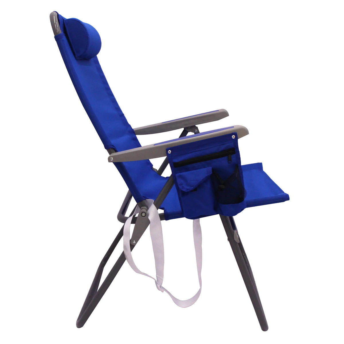 2026 New2-Pack Mainstays Reclining 4-Position Oversize Beach Chair, Blue