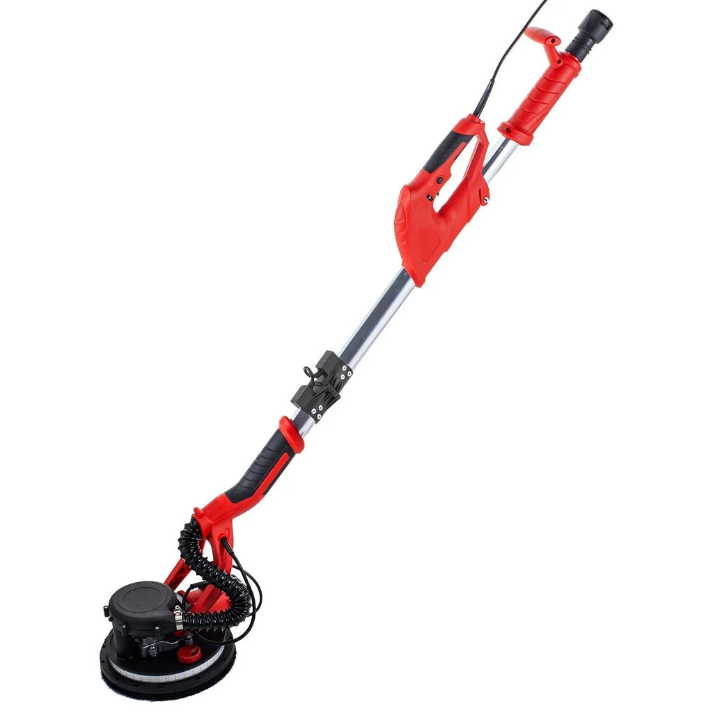 2026 NewDrywall Sander 850W, Electric Drywall Sander, Electric Sander, with LED Strip Light and Vacuum Bag, Variable Speed 800-1750 RPM, Foldable Sheetrock Sander, with Telescope Handle, Wall Sander