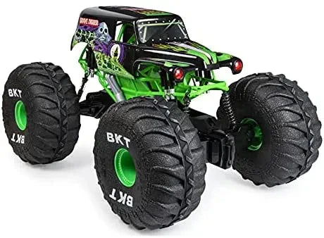 Monster Jam, Official Mega Grave Digger All-Terrain Remote Control Monster Truck with Lights sgtnighsdesigns