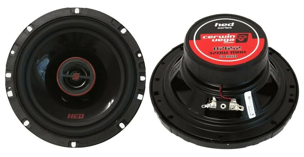 2026 NewCerwin Vega H765C + H7652 HED Series 6.5" Component & 6.5" 2 way Speaker System