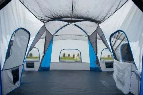 2026 NewFamily cabin tent for 16 people with 3 rooms and 3 entrances