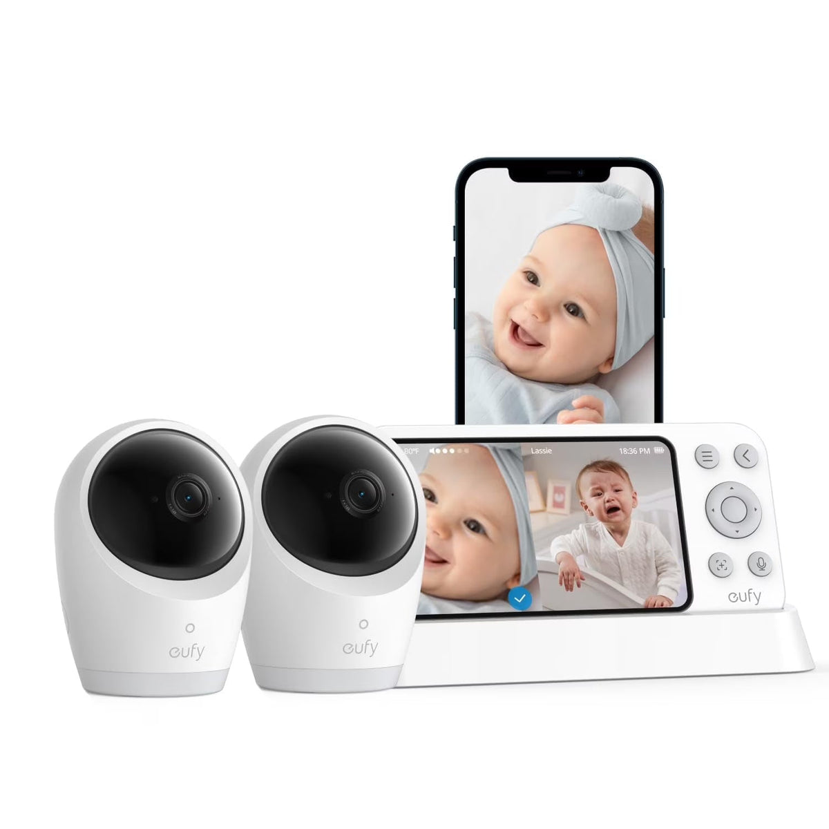 2026 NewEufy Baby Monitor E20 with 2K Camera