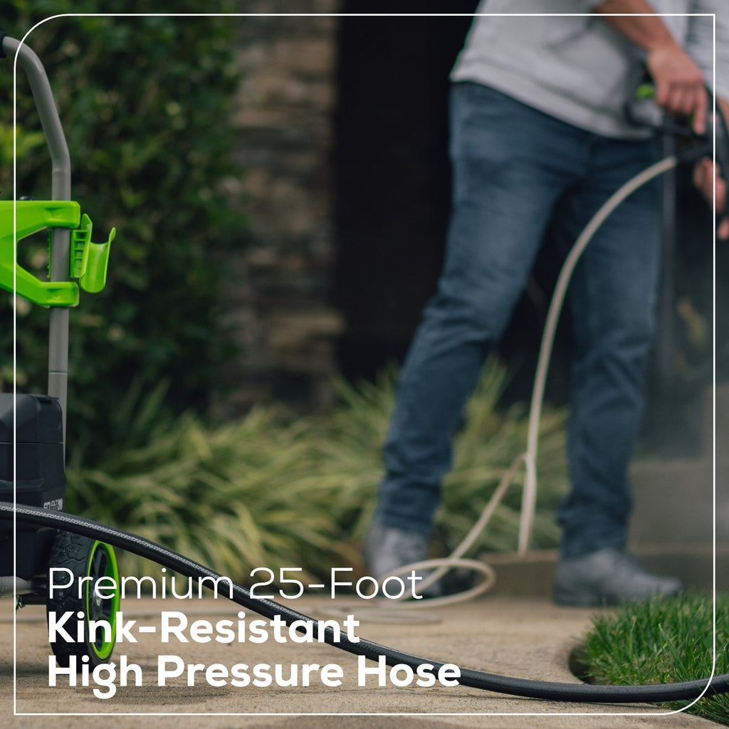 2026 NewGreenworks Hybrid 60V 1800 PSI at 1.2 GPM Electric Cold Water Pressure Washer 5109402T