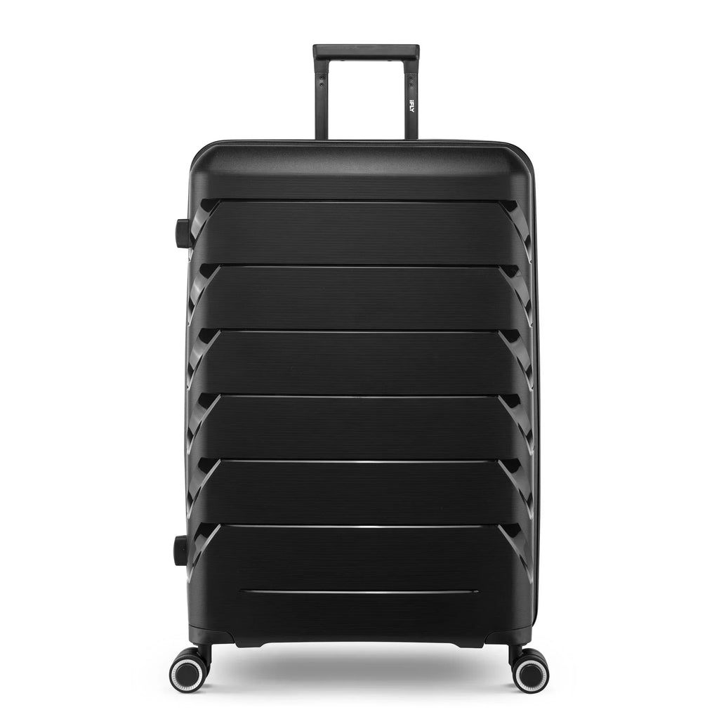 2026 New(2 pack) PUR by iFLY Hardside 28" Checked Luggage, Black
