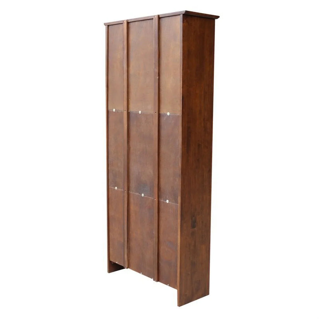 2026 NewInternational Concepts Solid Wood Shaker Bookcase, 72 in H