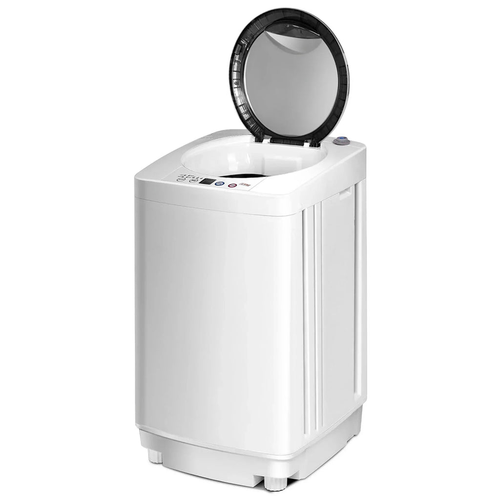 2026 NewCostway Full-Automatic Laundry Wash Machine Washer Spinner Drain Pump