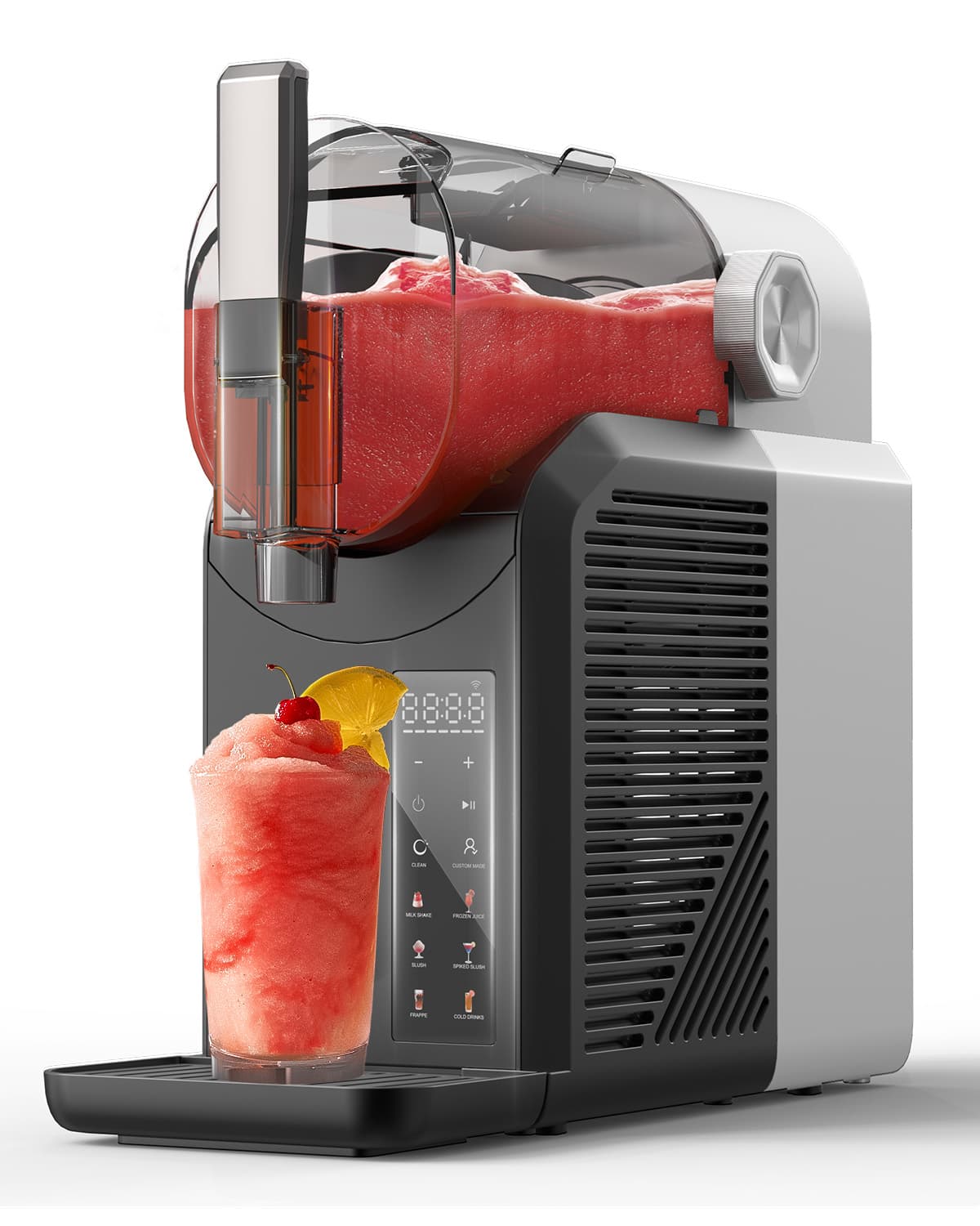 GreenEver Slushie Machine for Home Use 7 Preset Programs, Fast Slushy & Frozen Drinks