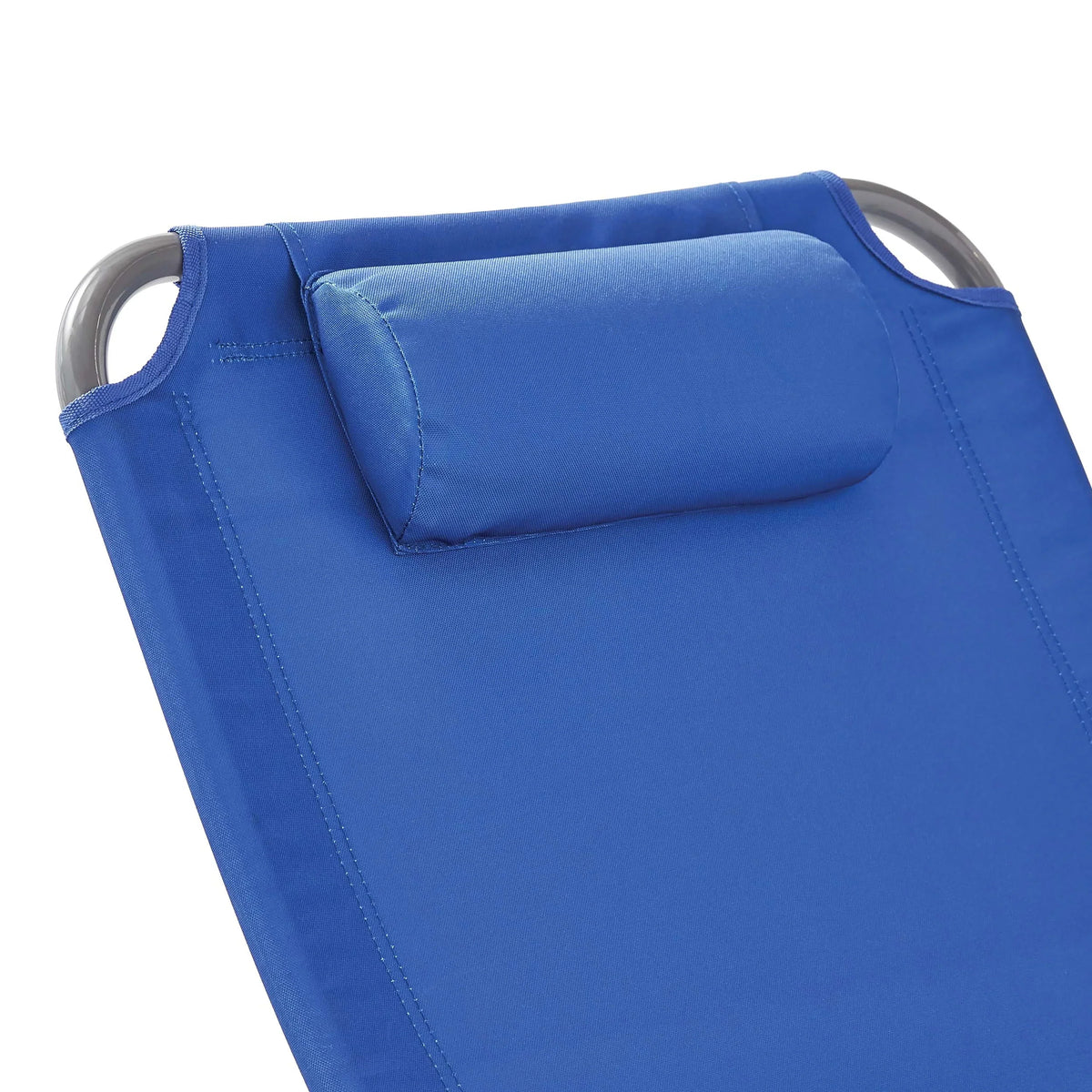 2026 New2-Pack Mainstays Reclining 4-Position Oversize Beach Chair, Blue