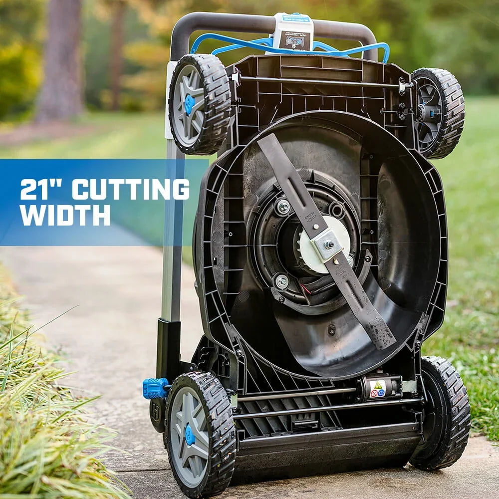 2026 NewHART 40-Volt 21-inch Supercharge 3-in-1 Self-Propelled Mower Kit, (2) 6.0Ah Lithium-Ion Batteries