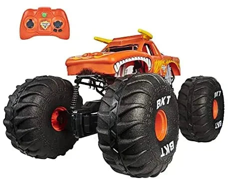 Monster Jam, Official Mega Grave Digger All-Terrain Remote Control Monster Truck with Lights sgtnighsdesigns