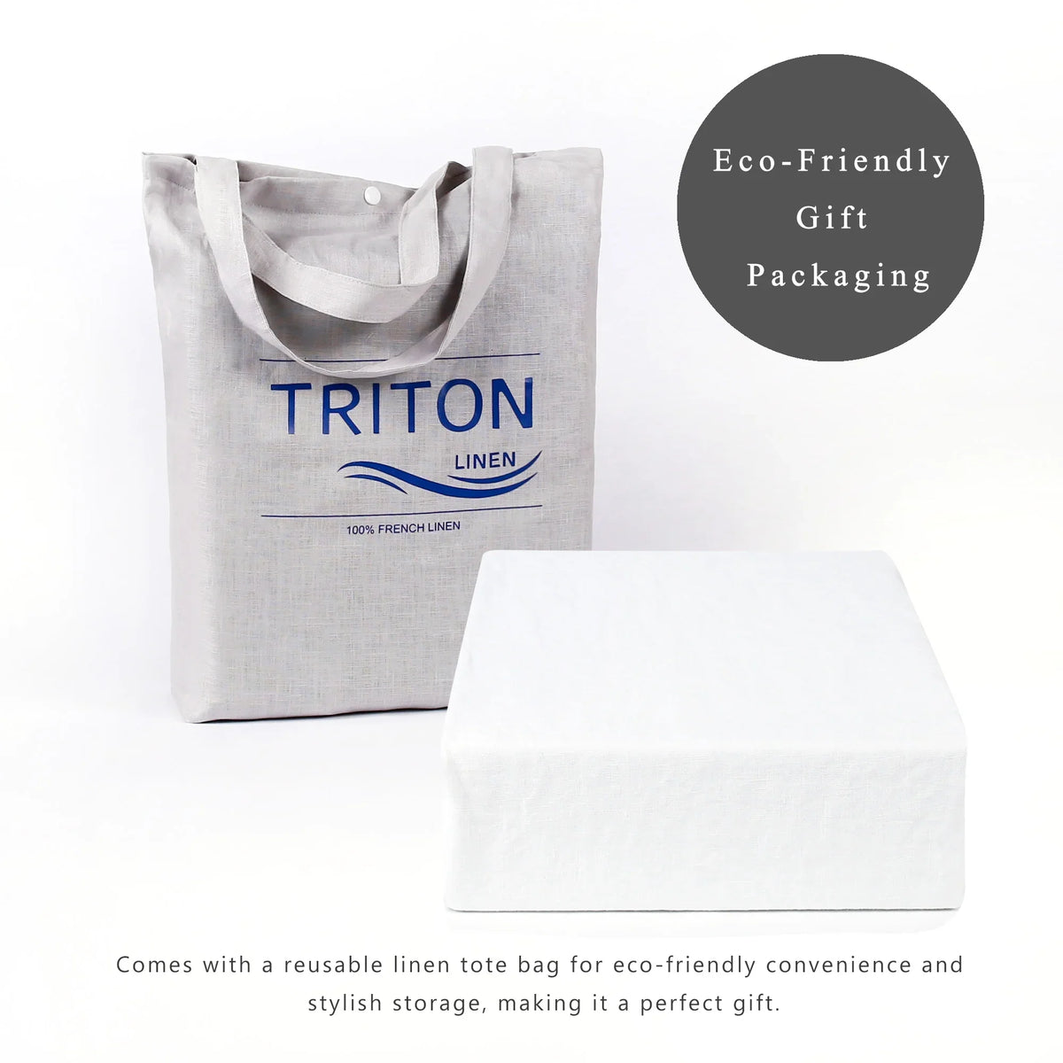 2026 New100% Pure Linen Duvet Cover with Button Closure and Corner Ties Soft & Breathable - Natural Full/Queen