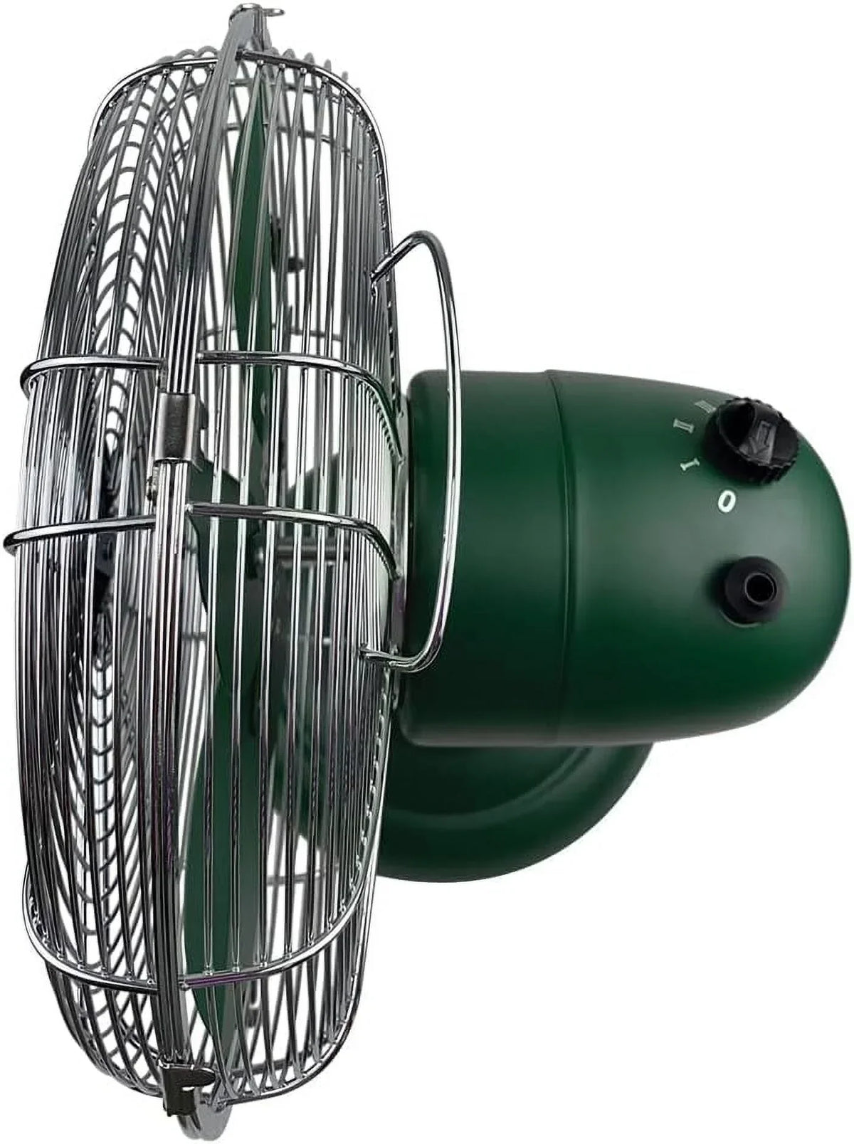 2026 NewGood Housekeeping Retro All-Metal Table Fan (92618) with 3 Speed Settings, Wide Oscillation, and Carrying Handle"