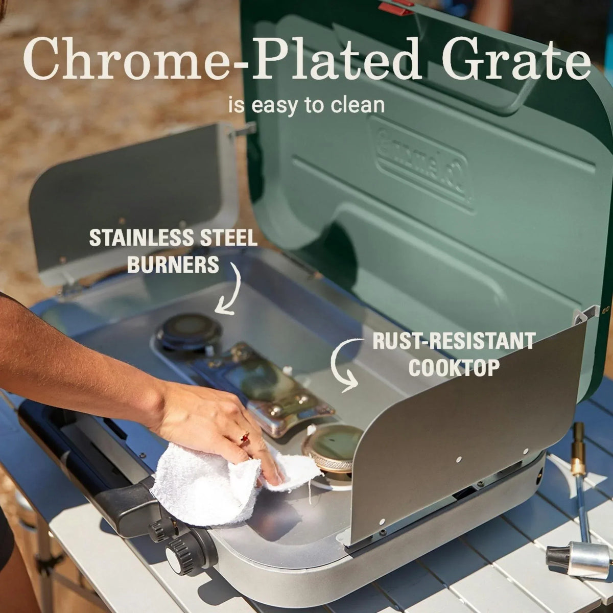 2026 NewColeman Cascade™ 328 3-Burner Camping Stove