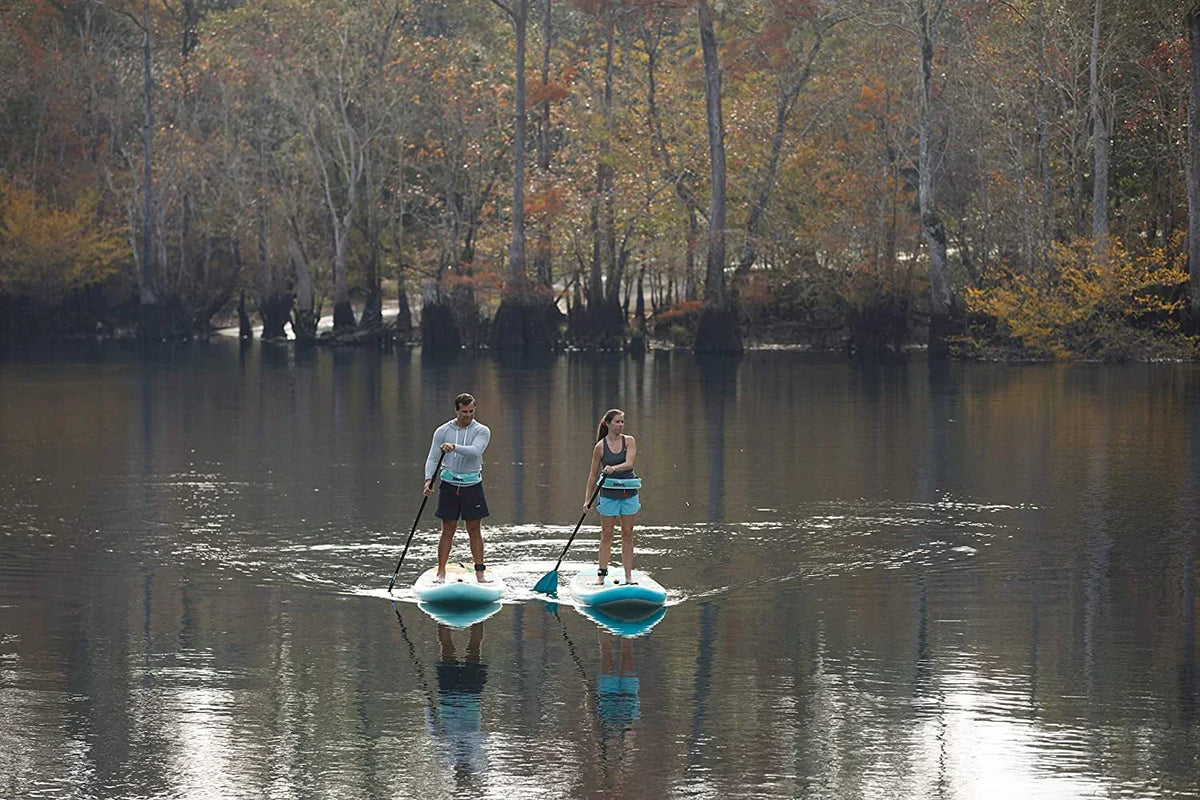 2026 NewDrift Aero Inflatable Stand Up Paddle Board - SUP Paddle Board & Accessories, Including Pump, Paddle, and More - Classic Woodgrain, Adult, 10'8"