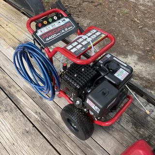 4400 PSI, 4.2 GPM, 13 HP (420cc) Commercial-Duty Pressure Washer, EPA