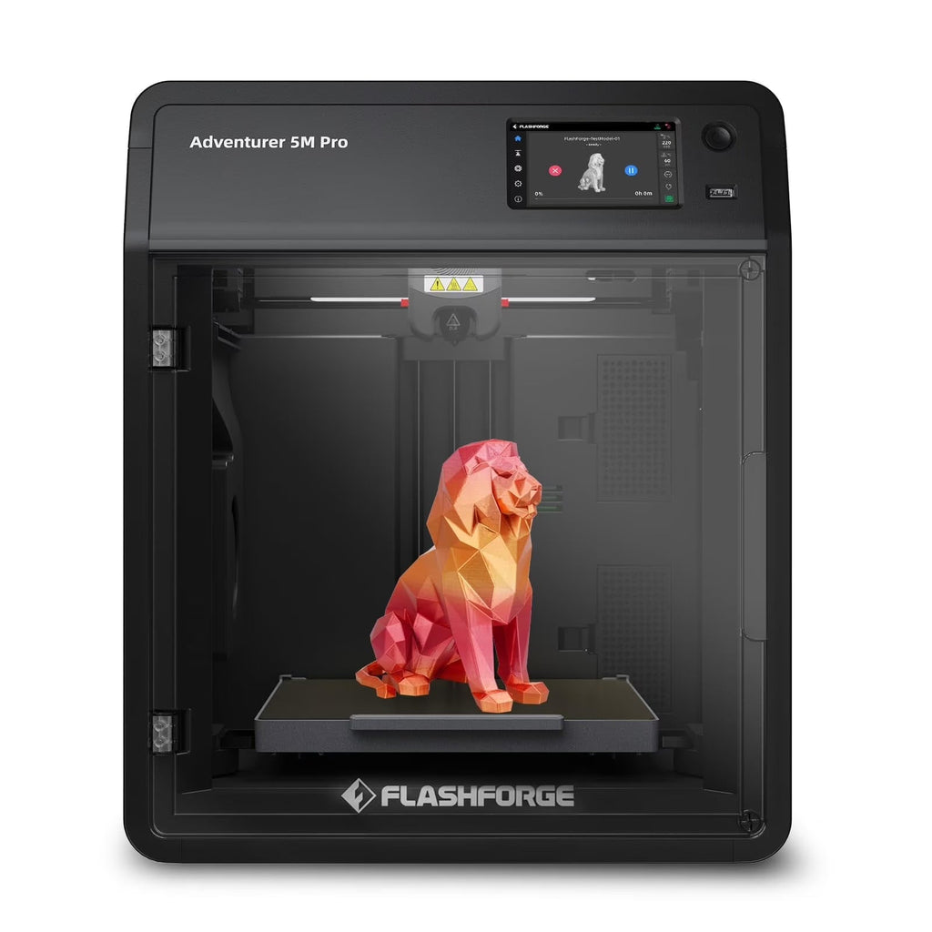 2026 NewFlashforge Adventurer 5M 3D Printer, Fully Auto Leveling & 600mm/s High Speed Printing, Black