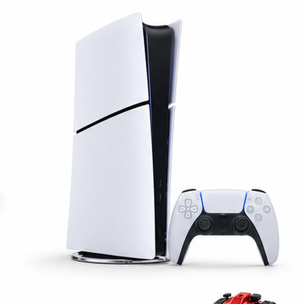 Sony PlayStation 5 Slim Digital PS5 825GB White Console Gaming System CFI-2115