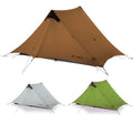 2026 New3F UL Gear Lanshan Ultralight Tent Waterproof Professional Hiking Tent 2Person Tents for Camping 4 Season Backpacking Tent (Khaki-2 People, 4 Season)