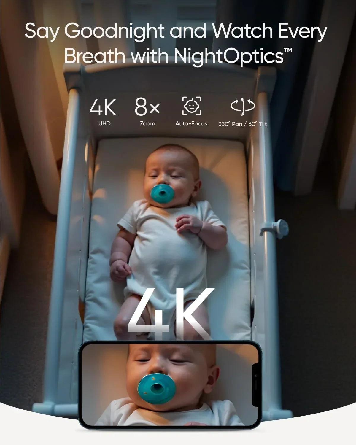 2026 NewEufy Baby Monitor E20 with 2K Camera