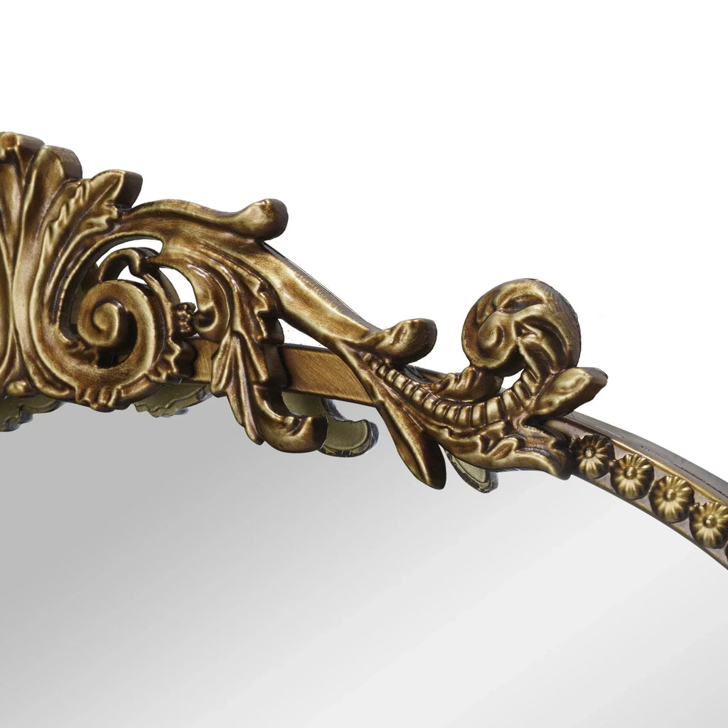 2026 NewBetter Homes & Gardens 20" x 30" Arch Metal Wall Mirror Décor in Gold