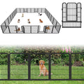 2026 NewGarden Fence with Gate Fencing No Dig Fence Panels 30ft(L)"32in(H) for Yard Animal Barrier Decorative Garden Fencing for Backyard Patio Garden Fences and Borders for Dogs