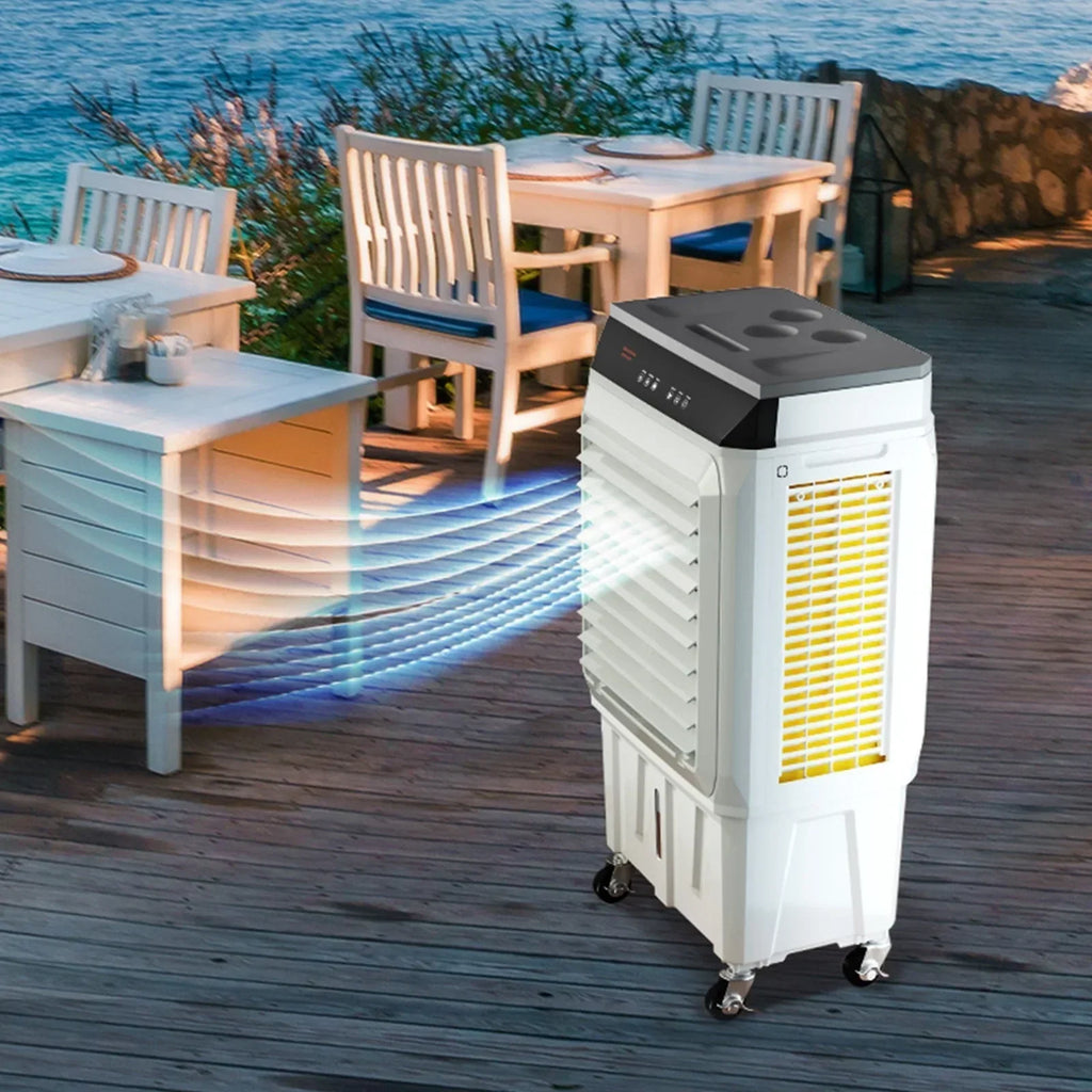 2026 NewBENTISM Evaporative Cooler Swamp Cooler 3-in-1 2100 CFM 7 Gal 12h Timer Air Humidifier