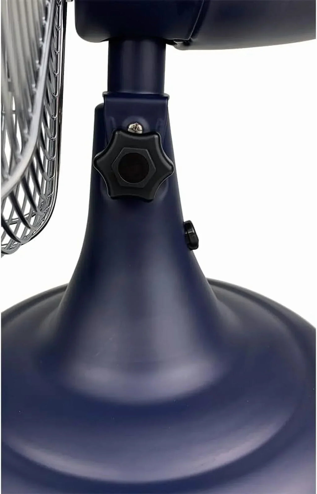 2026 NewGood Housekeeping Retro All-Metal Table Fan (92618) with 3 Speed Settings, Wide Oscillation, and Carrying Handle"
