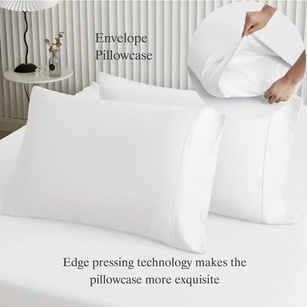 2026 New Lidoloka Luxury Lyocell Bed Sheets Set 4Pcs Queen Size for Adult,Cool&Soft,16" Deep Pocket,White