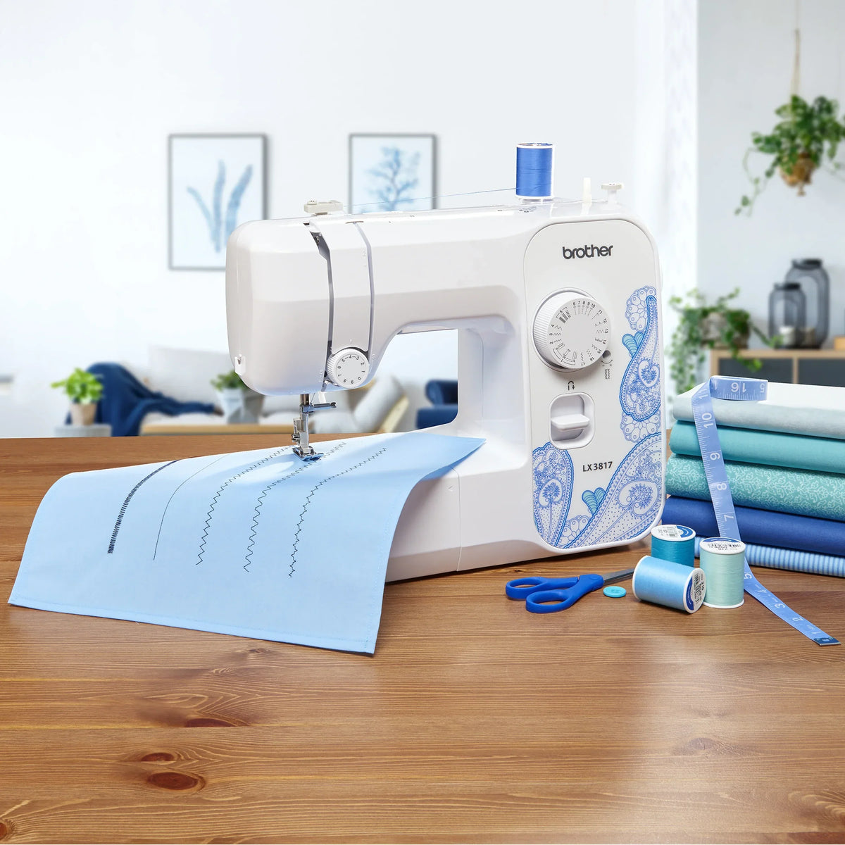 2026 NewBrother LX3817- Beginner Sewing Machine, 17 Stiches