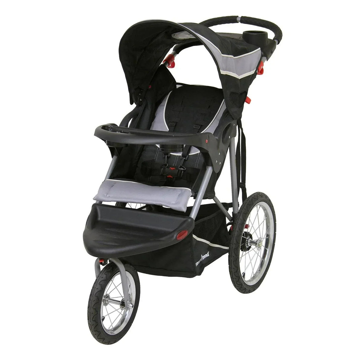 2026 NewBaby Trend Expedition Jogging Stroller. Phantom Black