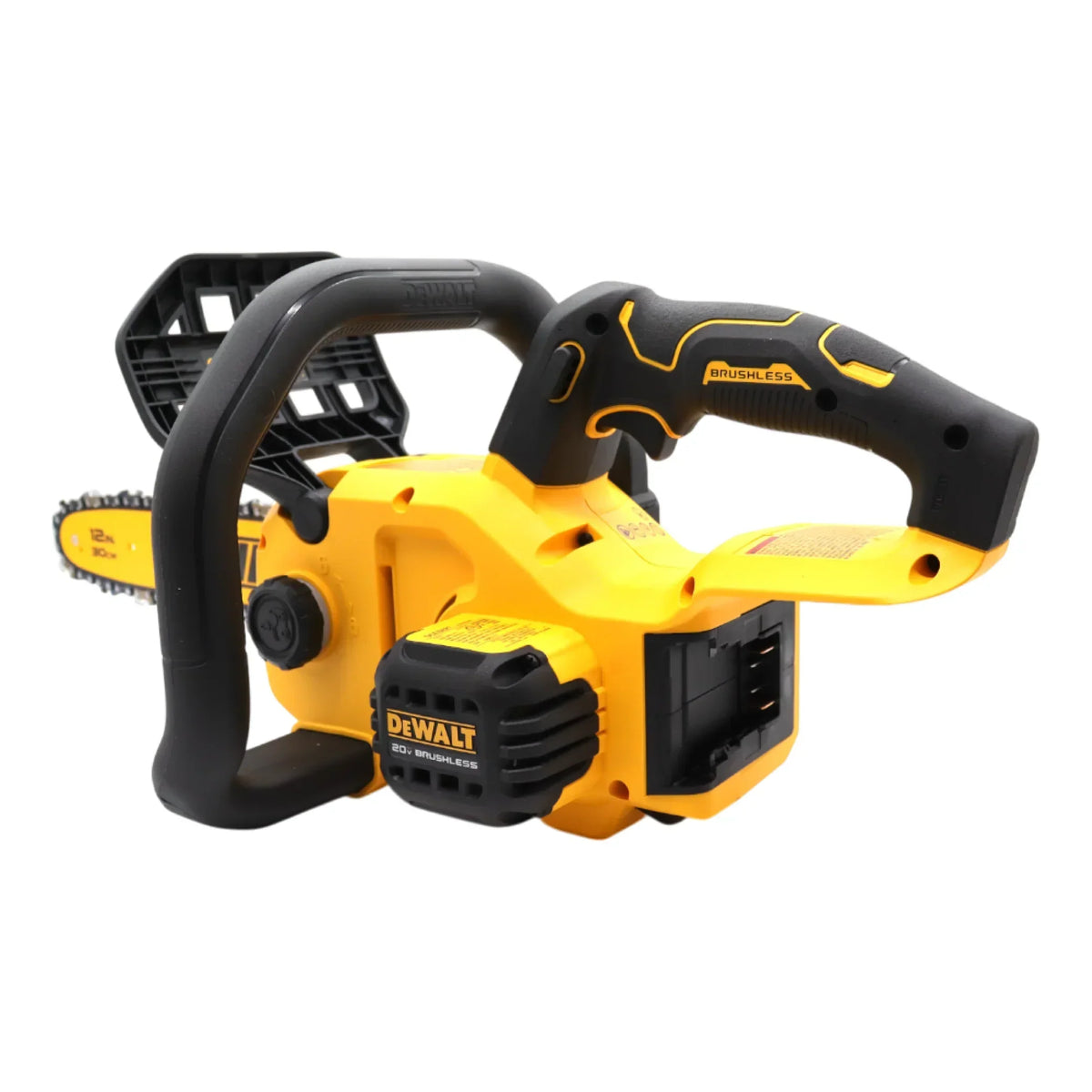 2026 NewDeWalt DCCS621P1 20V MAX 12 in. Compact Brushless Cordless Chainsaw Kit